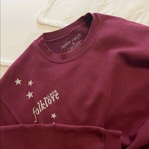 Taylor Swift Folklore Sweatshirt